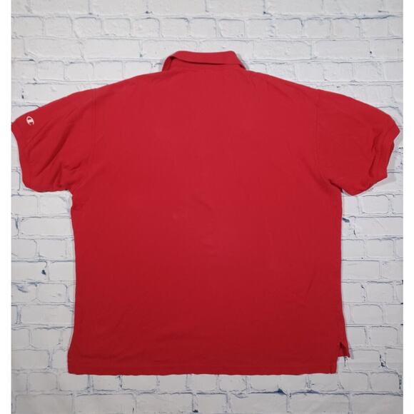 Georgia‎ Bulldogs Shirt Mens XL Red Polo Champion Embroidered Logo - Picture 3 of 3